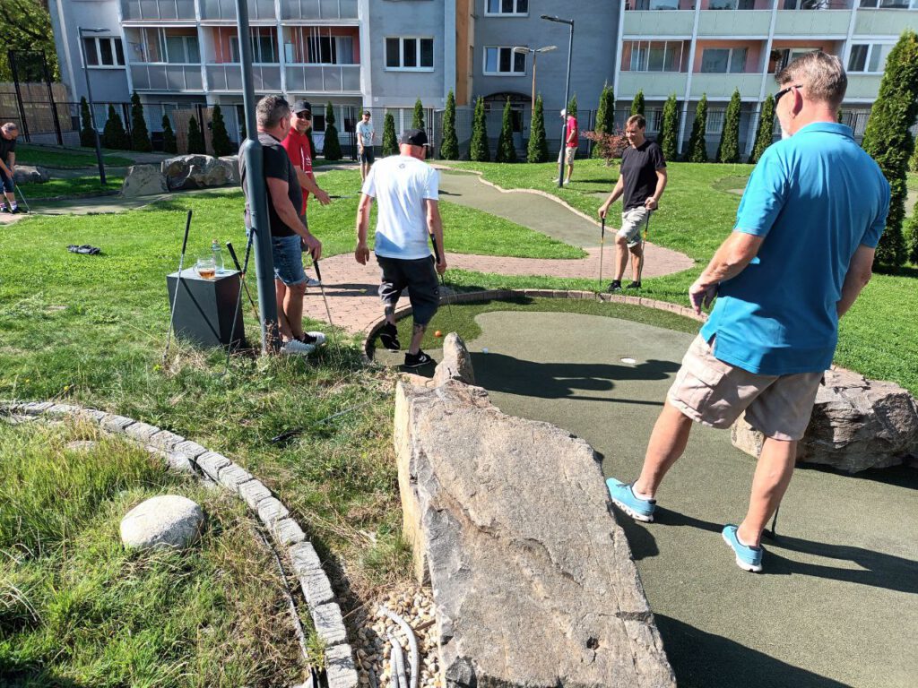 Minigolf in Kosice